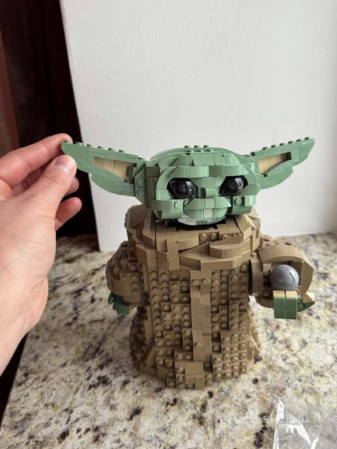 Baby yoda lego - nuotraukos Nr. 9