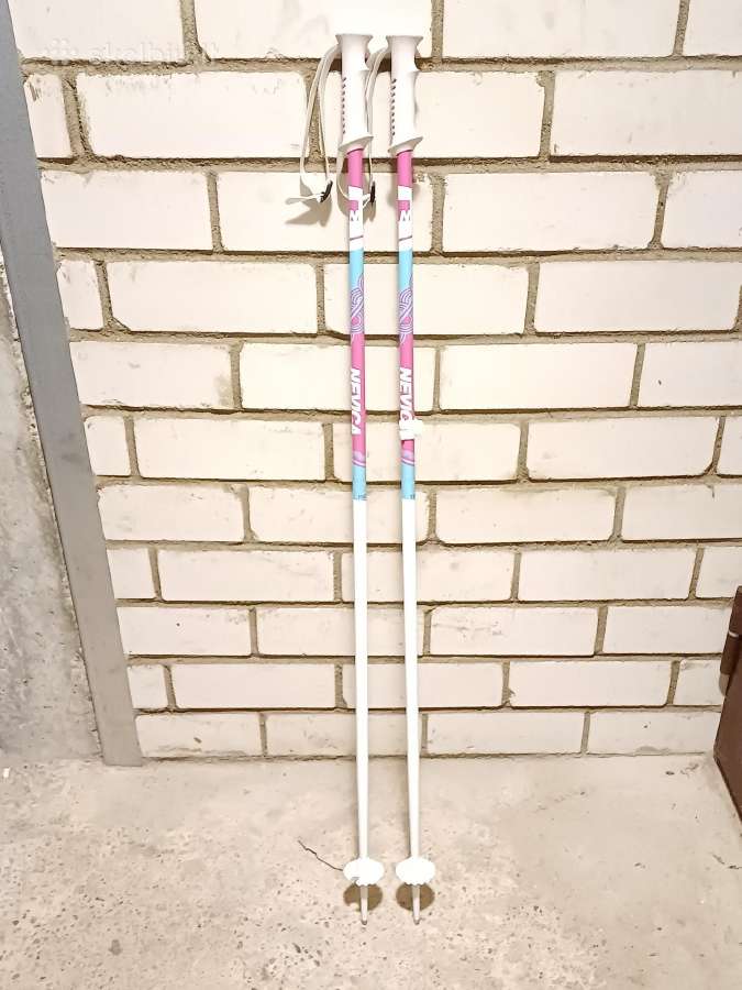 Kalnų slidžių lazdos 110cm - nuotraukos Nr. 3
