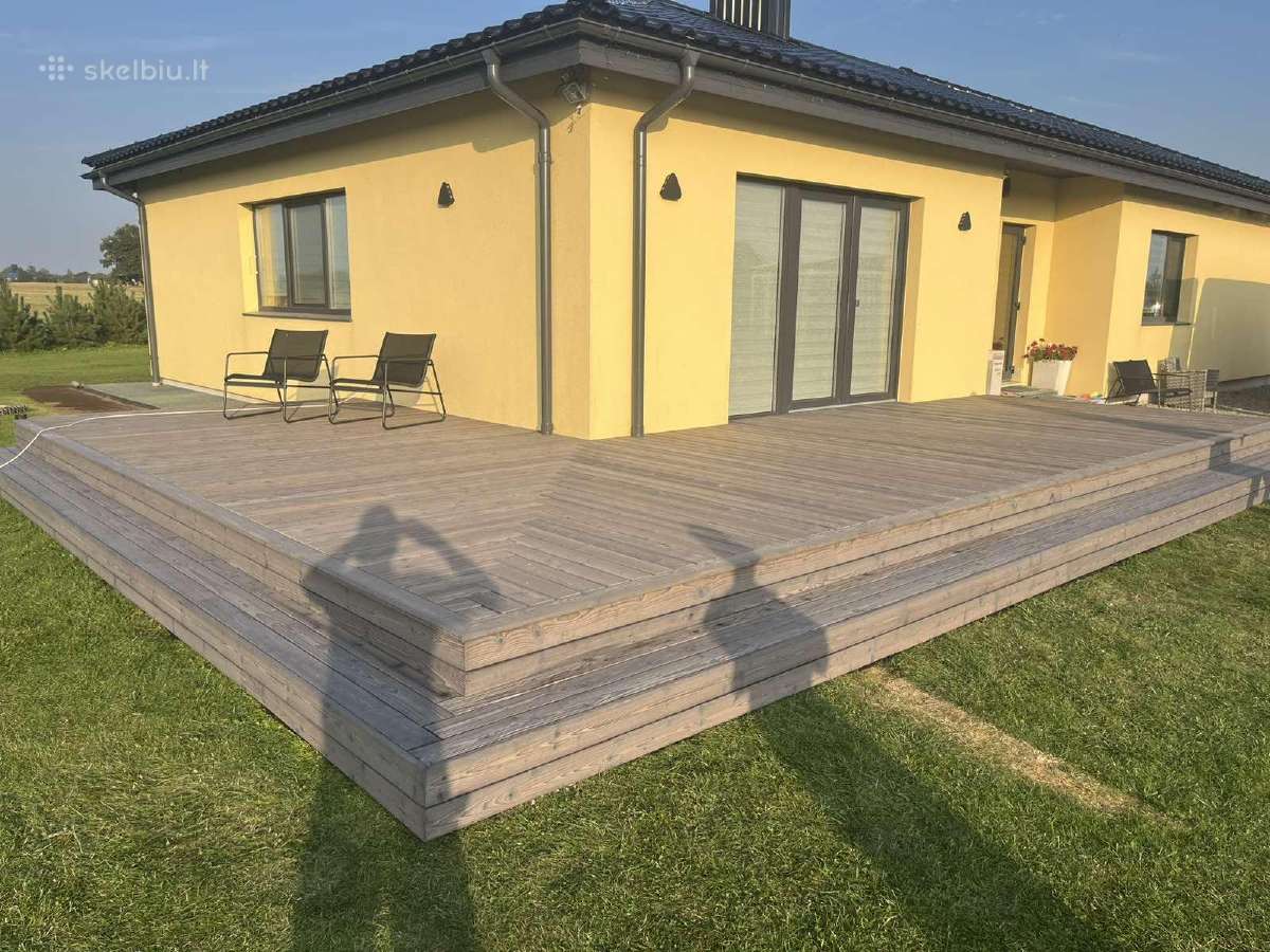 Terasų,sraigtinių pamatų įrengimas - nuotraukos Nr. 25