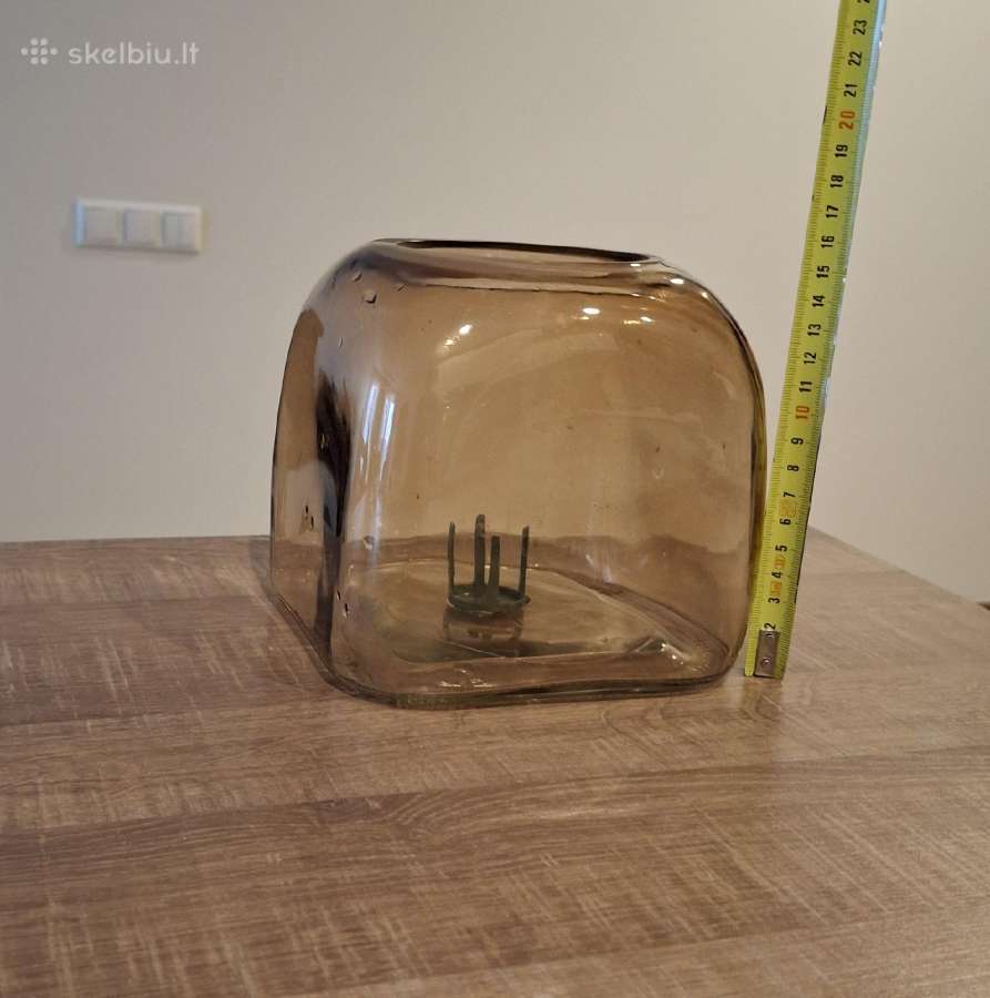 Trys vazos,decor,mini akvariumas. - nuotraukos Nr. 2