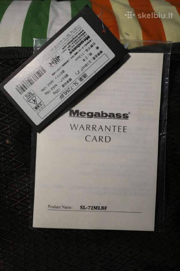 Megabass Shoreluck SL-72mlbf - nuotraukos Nr. 2