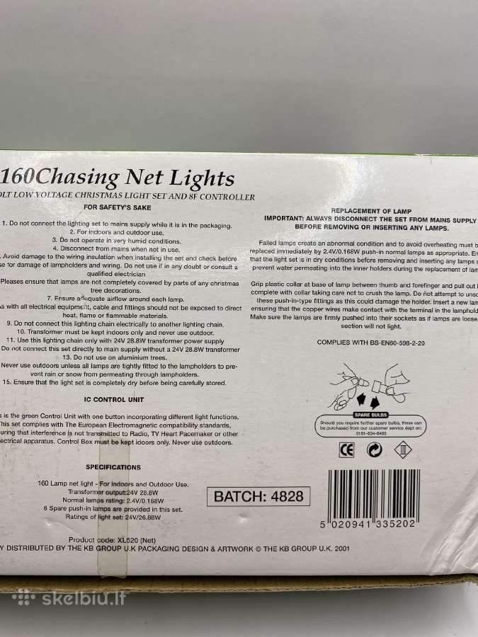 The Magic of Christmas“ 160 LED tinklinės lemputės - nuotraukos Nr. 13