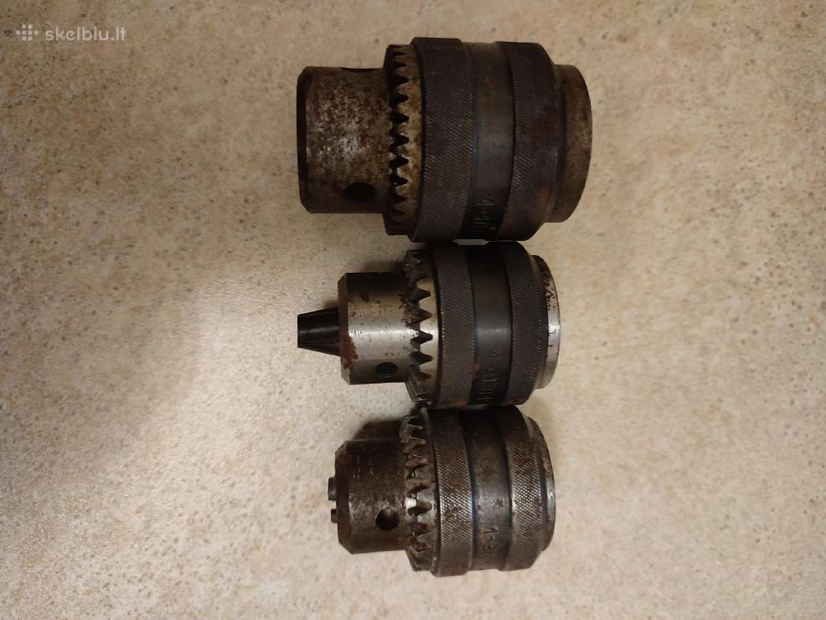 Galvutės gręžimui nuo 1 mm iki 9 mm iki 16 mm