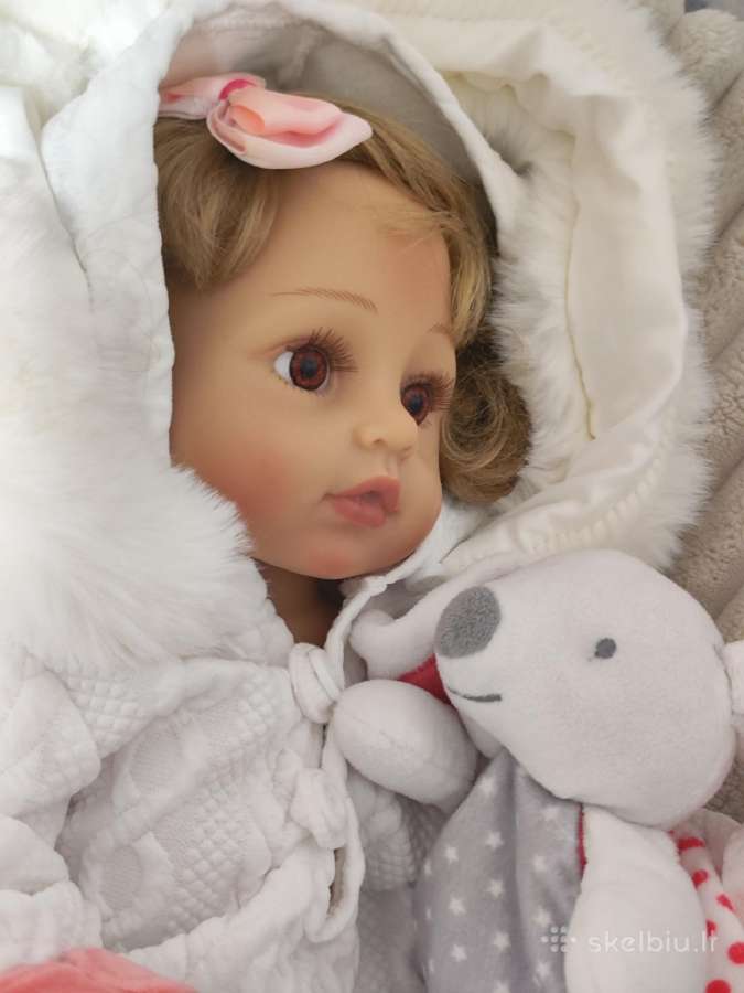 Didelė tikroviška reborn lėlė - nuotraukos Nr. 9