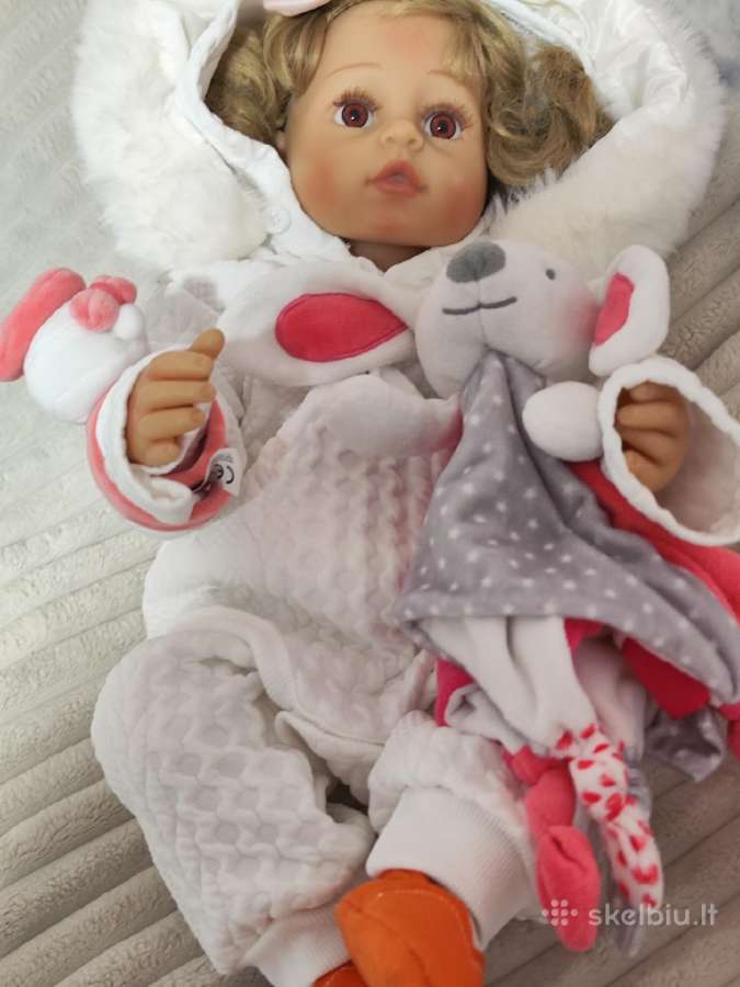Didelė tikroviška reborn lėlė - nuotraukos Nr. 13