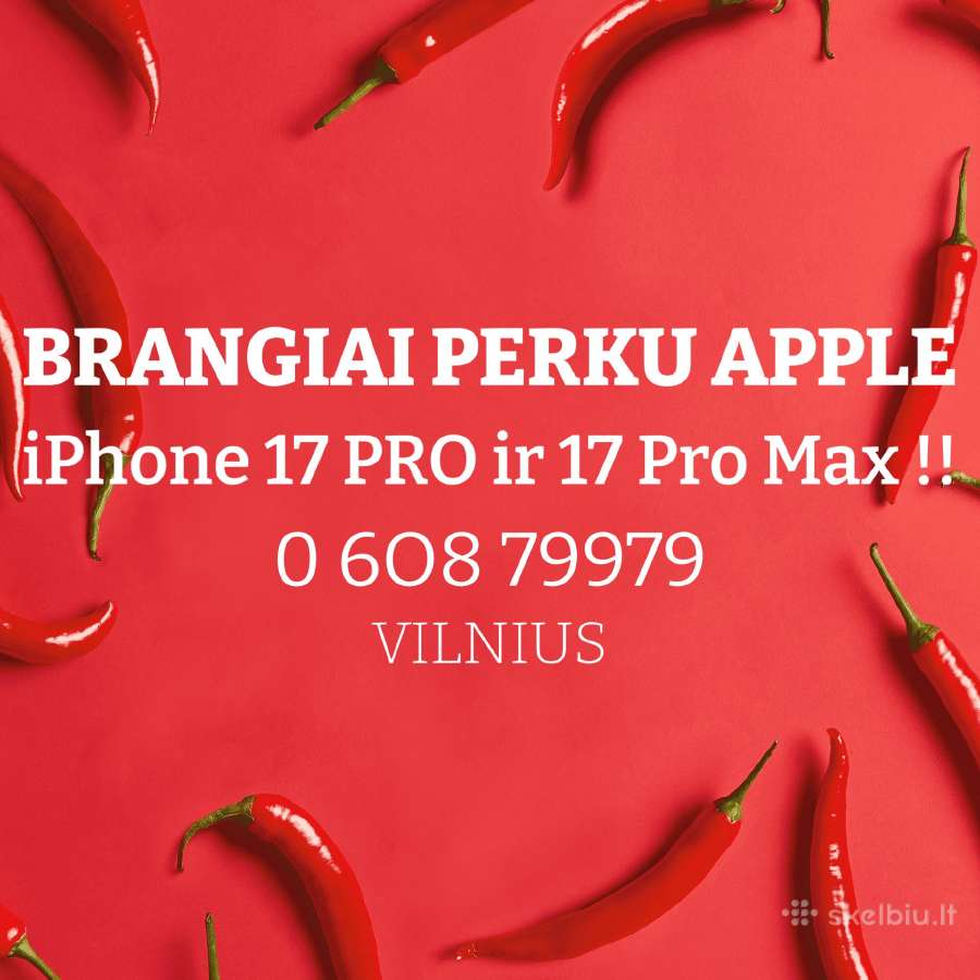 Brangiai nupirkciau Apple iPhone 17 pro!