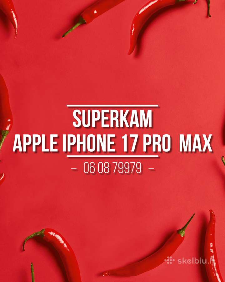 Superkam Apple iPhone 17 Pro / 17 Pro Max