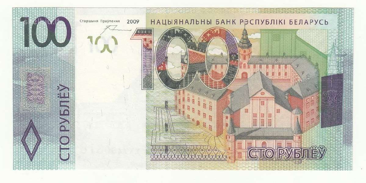 Baltarusija 100 rublių 2009