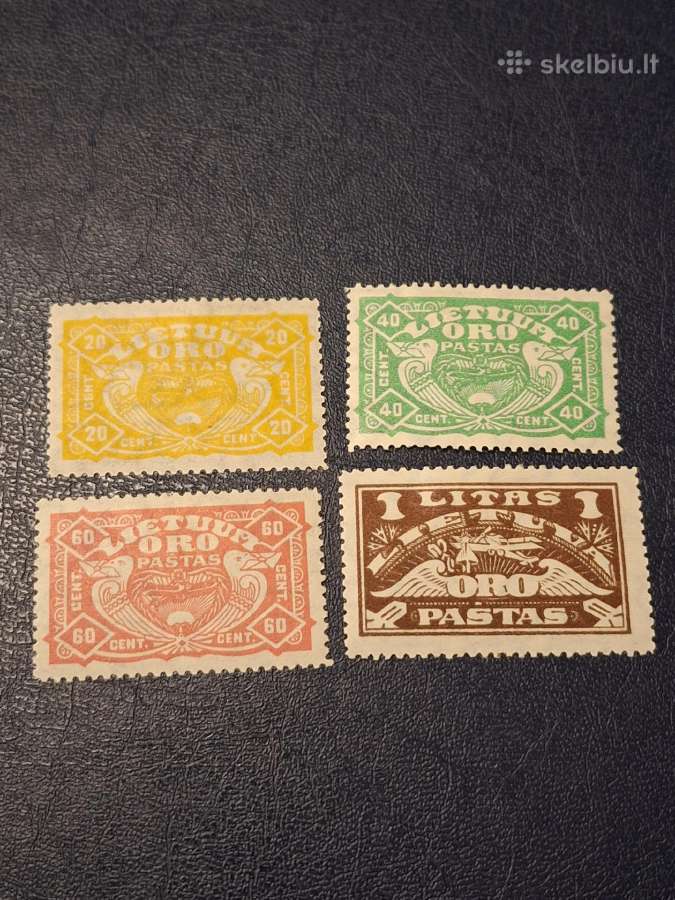 Lietuva 1924 m. Oro pastas, švarūs
