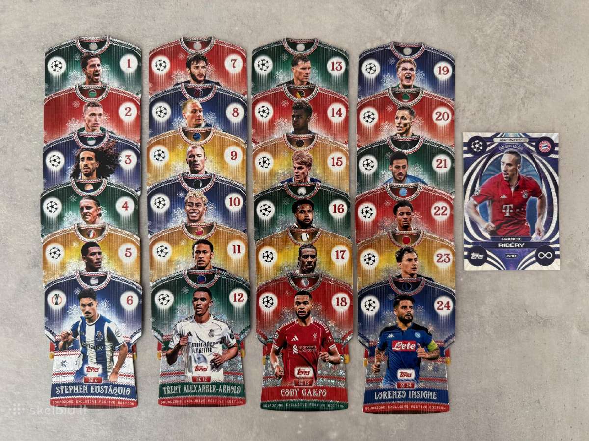 Topps Match Attax 2025/26 kortelės - nuotraukos Nr. 5