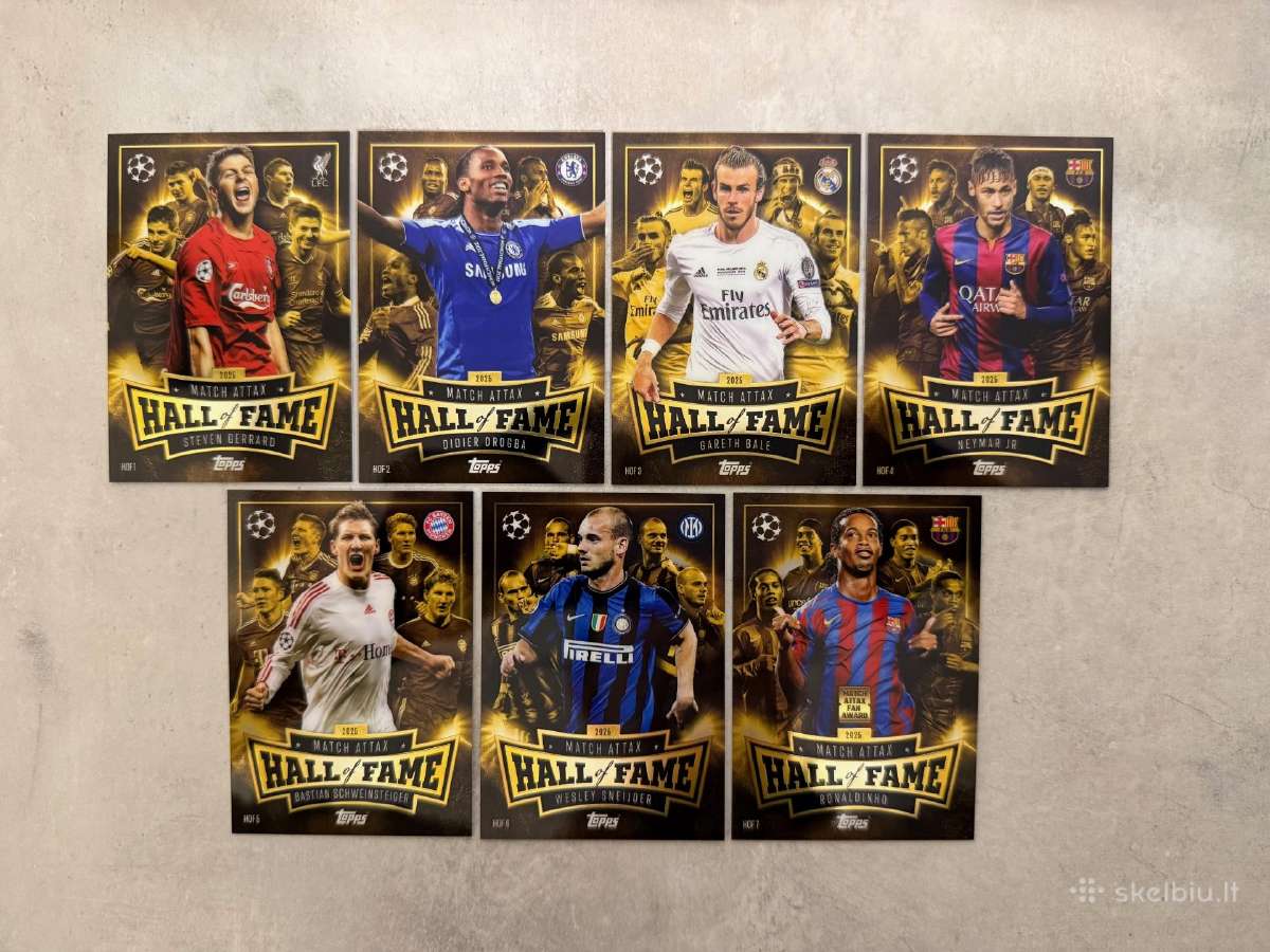 Topps Match Attax 2025/26 kortelės - nuotraukos Nr. 4