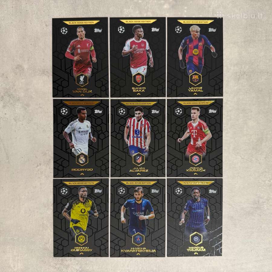 Topps Match Attax 2025/26 kortelės - nuotraukos Nr. 6