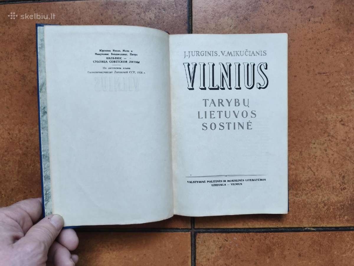 Vilnius - Tarybų Lietuvos sostinė. 1956 m. - nuotraukos Nr. 3