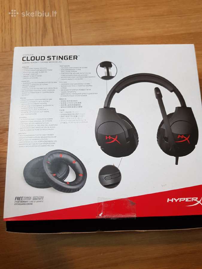 Ausinės Hyperx Cloud Stinger - nuotraukos Nr. 5