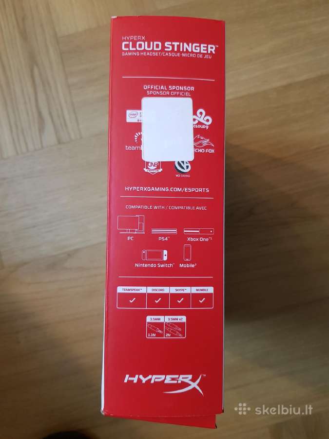 Ausinės Hyperx Cloud Stinger - nuotraukos Nr. 6