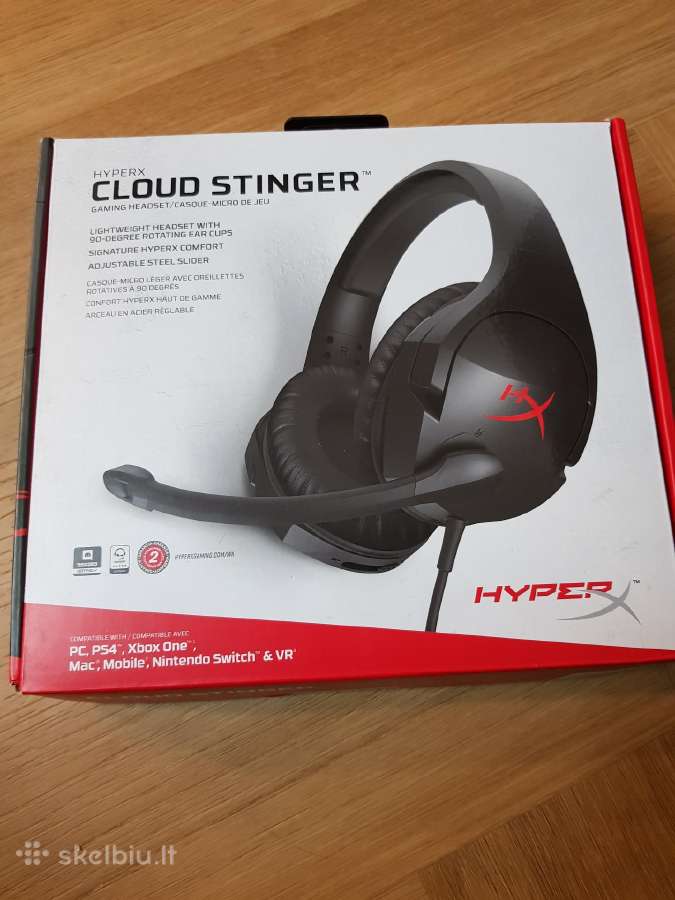 Ausinės Hyperx Cloud Stinger