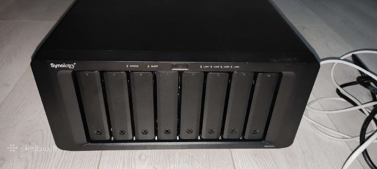 Synology Ds1817+ 8 diskų, 16gb RAM, Pci-ex,dsm 7.3