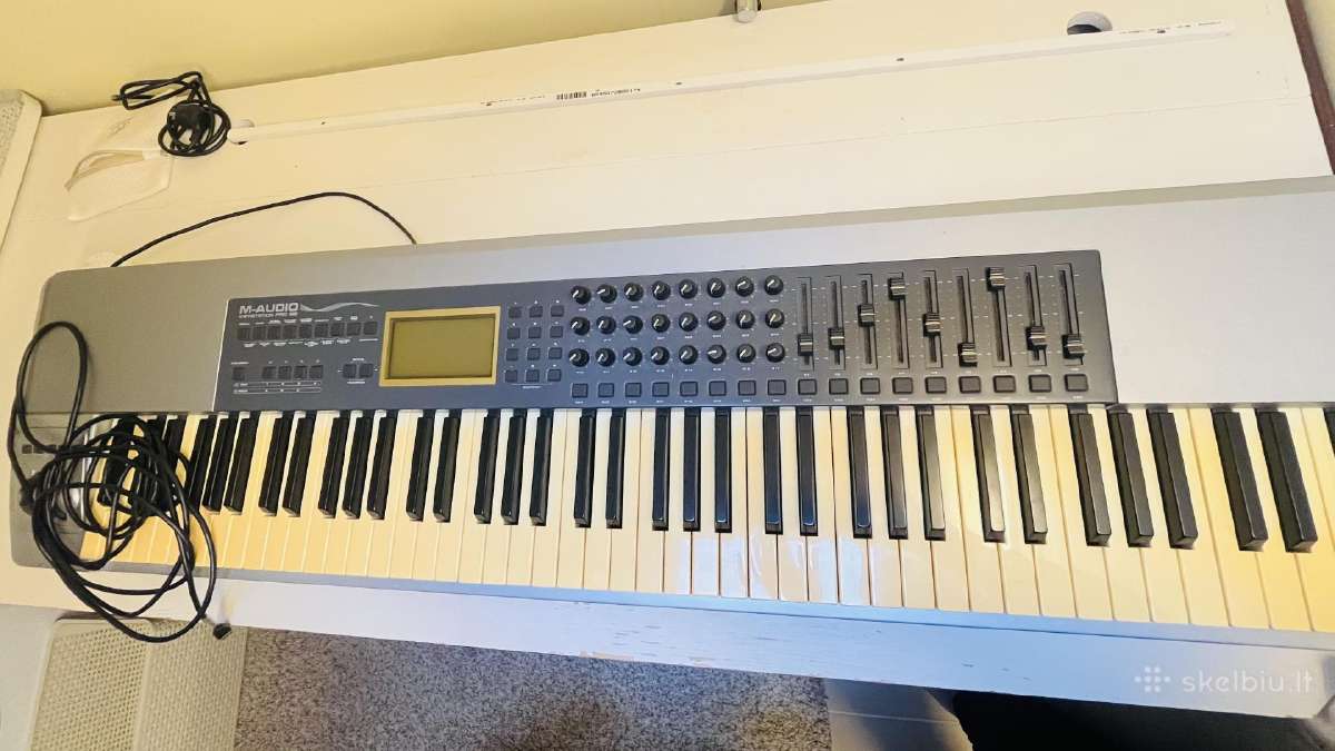 M-audio Keystation Pro 88 usb midi Keyboard - nuotraukos Nr. 3