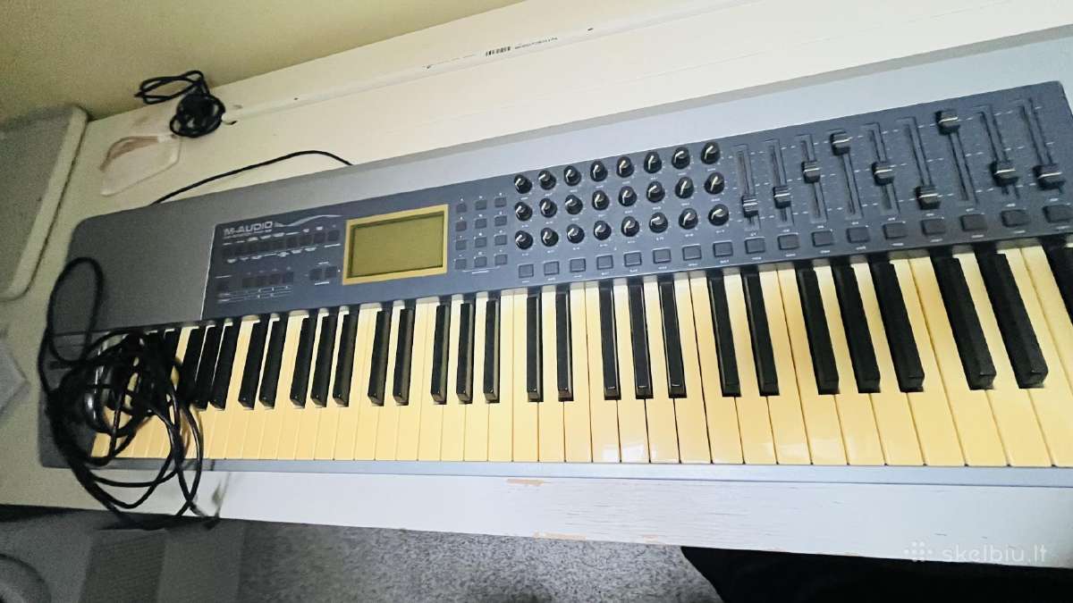 M-audio Keystation Pro 88 usb midi Keyboard - nuotraukos Nr. 5