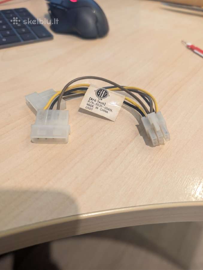 Gpu maitinimas nuo Molex