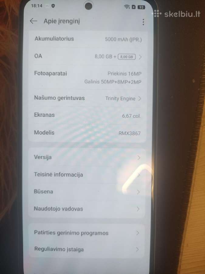 Realme 12+ 5G - nuotraukos Nr. 8
