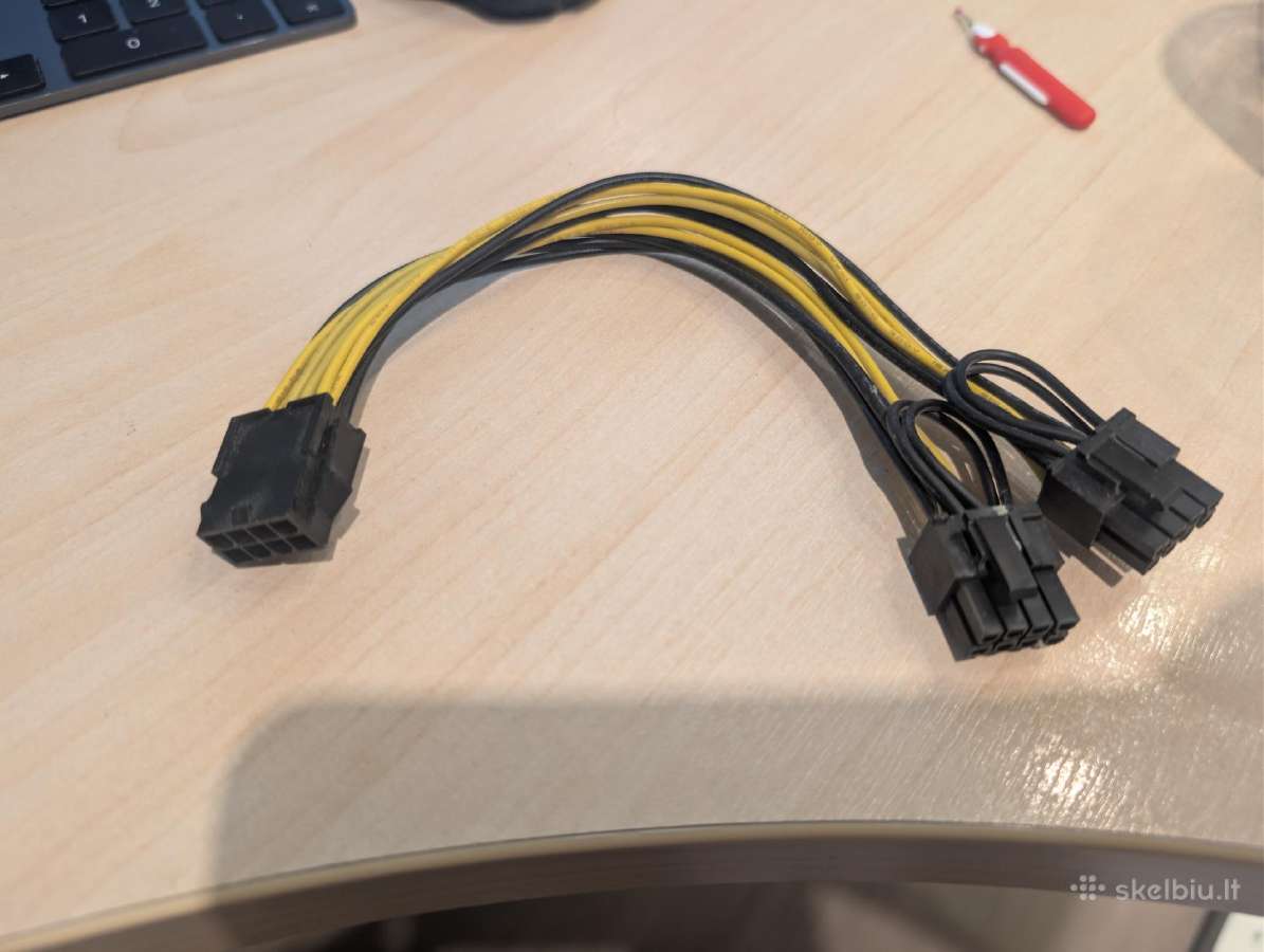 8-pin / 28-pin Psu maitinimo adapterio kabelis Cc