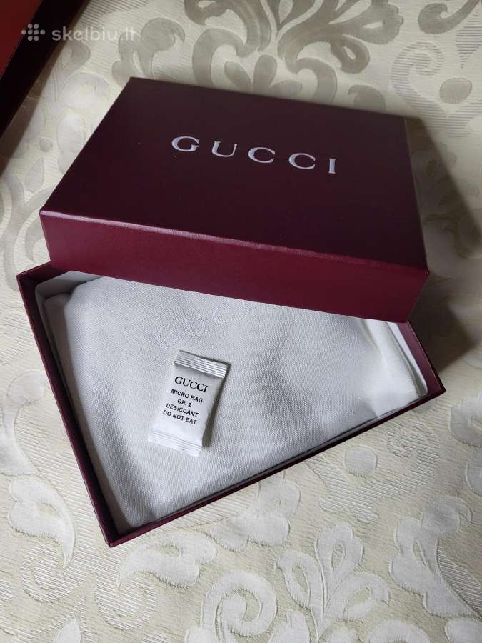 Odinė Gucci piniginė - nuotraukos Nr. 10