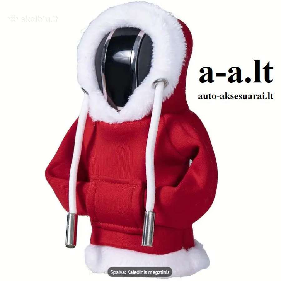 Šventinis aksesuaras automobiliui, buteliui .