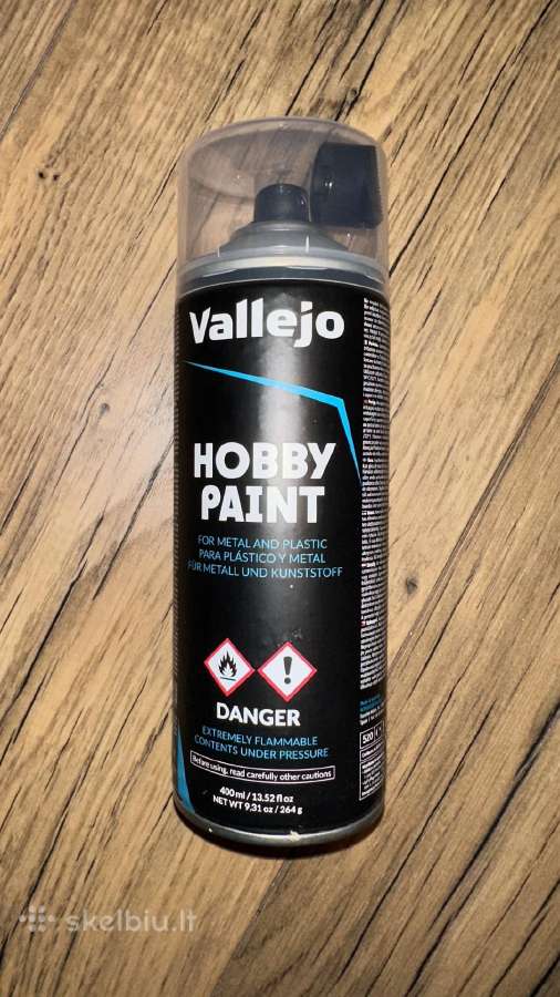 Vallejo Hobby Paint purškiami dažai-gruntas