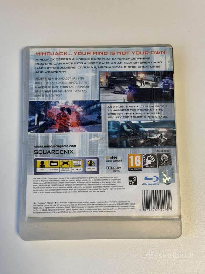 Mindjack PS3 - nuotraukos Nr. 2
