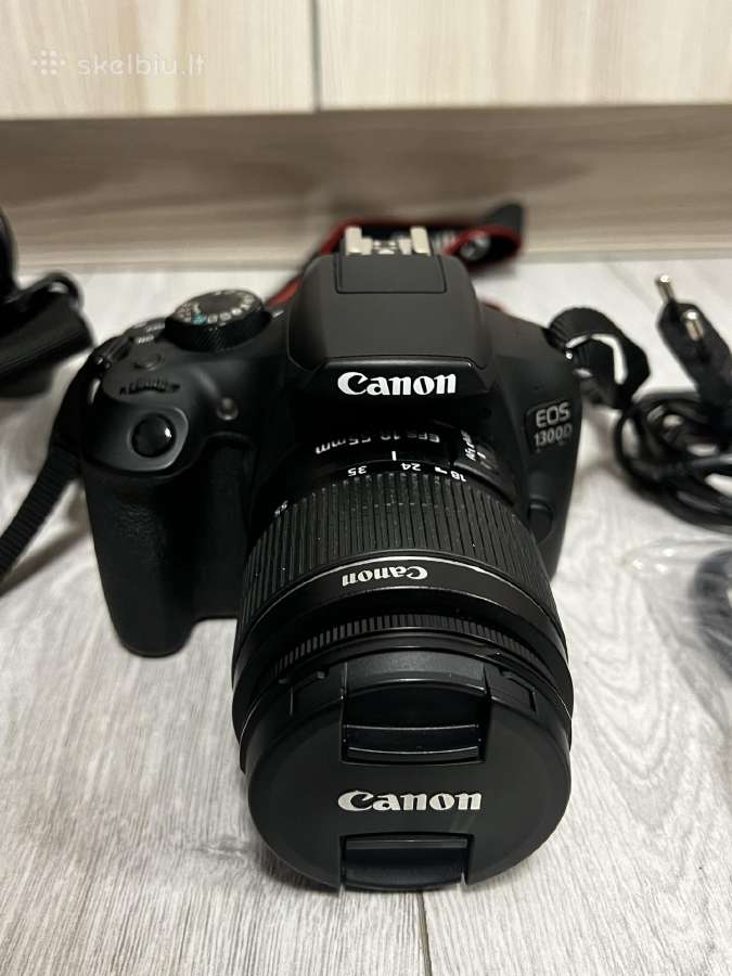 Canon EOS 1300d + Efs 18-55mm objektyvas - nuotraukos Nr. 2