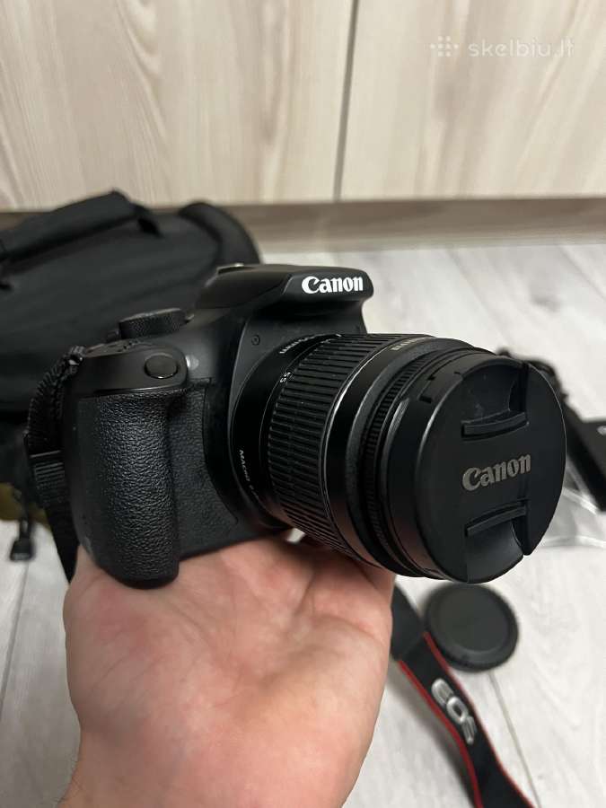 Canon EOS 1300d + Efs 18-55mm objektyvas - nuotraukos Nr. 3