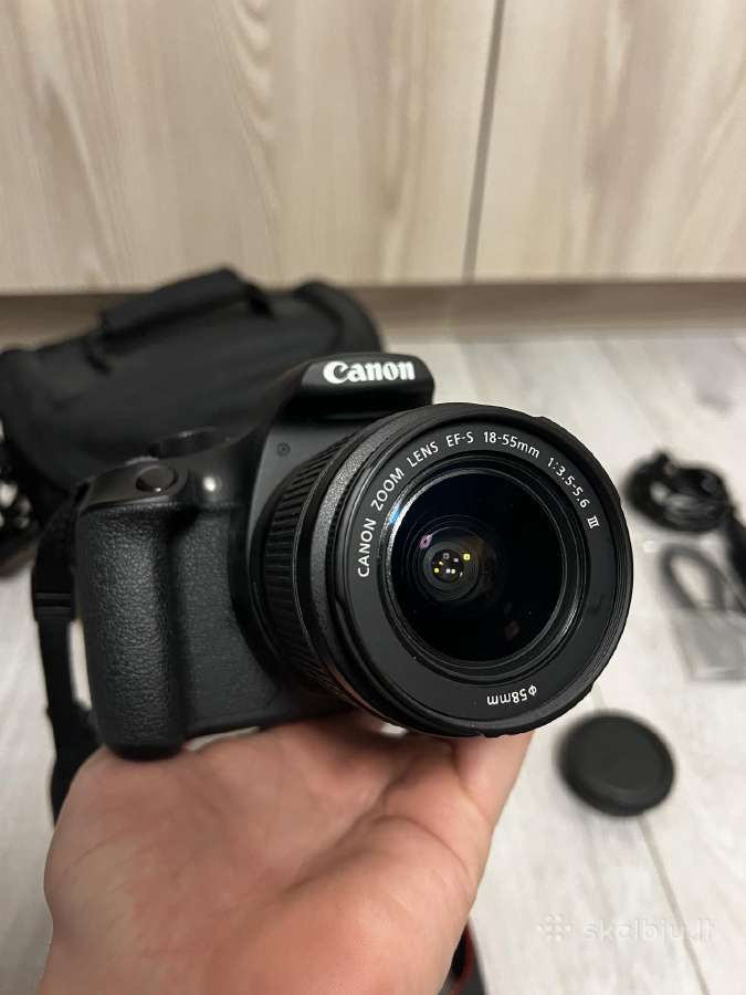 Canon EOS 1300d + Efs 18-55mm objektyvas - nuotraukos Nr. 5