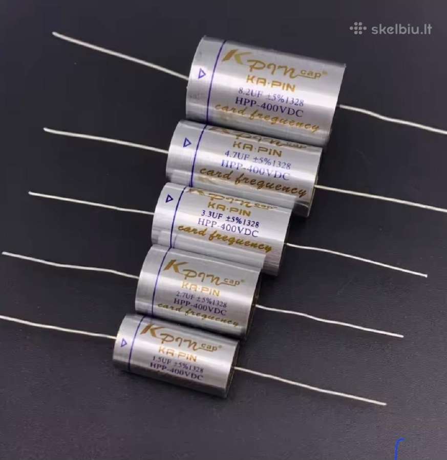 Audio kondensatoriai Silver Mkp