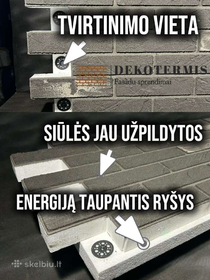 Decotermis fasado plokštės