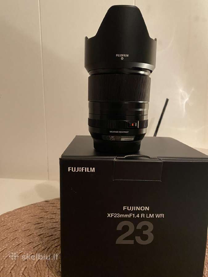 Fujifilm objektyvas Xf 23mm f/1.4 Lm WR