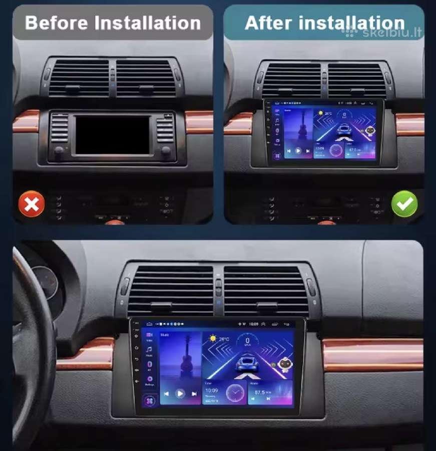 Bmw e46 / e39 Android multimedija - nuotraukos Nr. 2