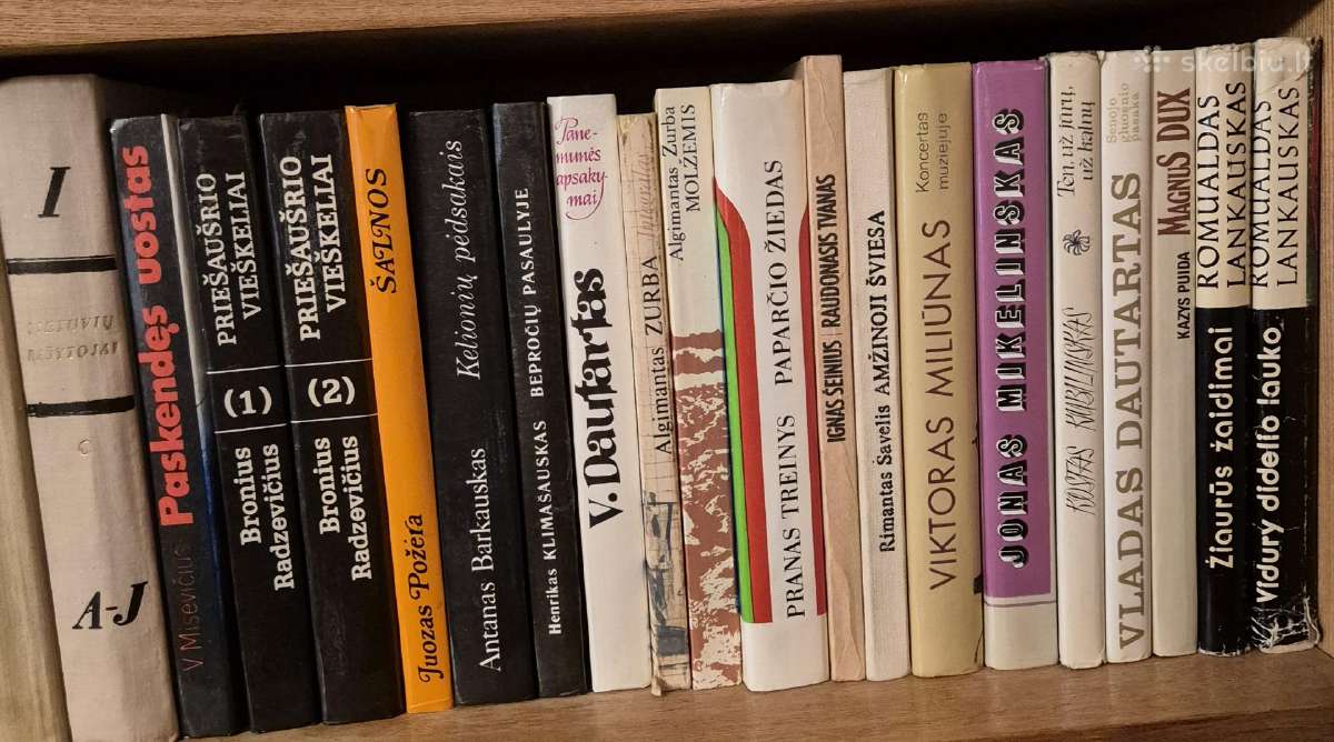 Parduodamos įvairios knygos po 1e, siunčiu. - nuotraukos Nr. 6