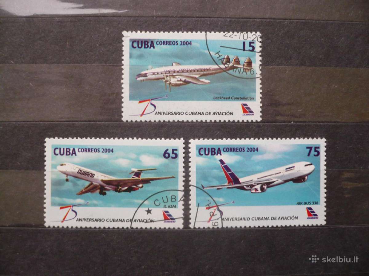 2004 m. – 75-osios „cubana“ oro linijų metinės
