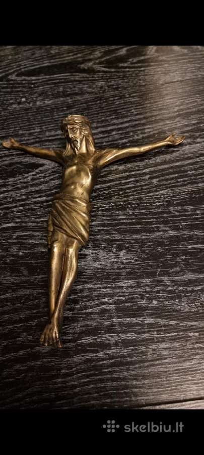 Sena Jezaus bronzine figurele - nuotraukos Nr. 3