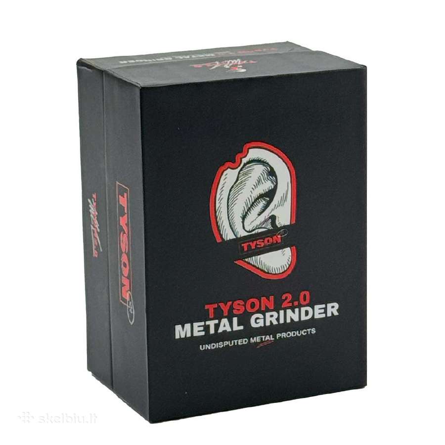 Tyson 2.0 Metal Grinder – ausies formos grinderis - nuotraukos Nr. 2