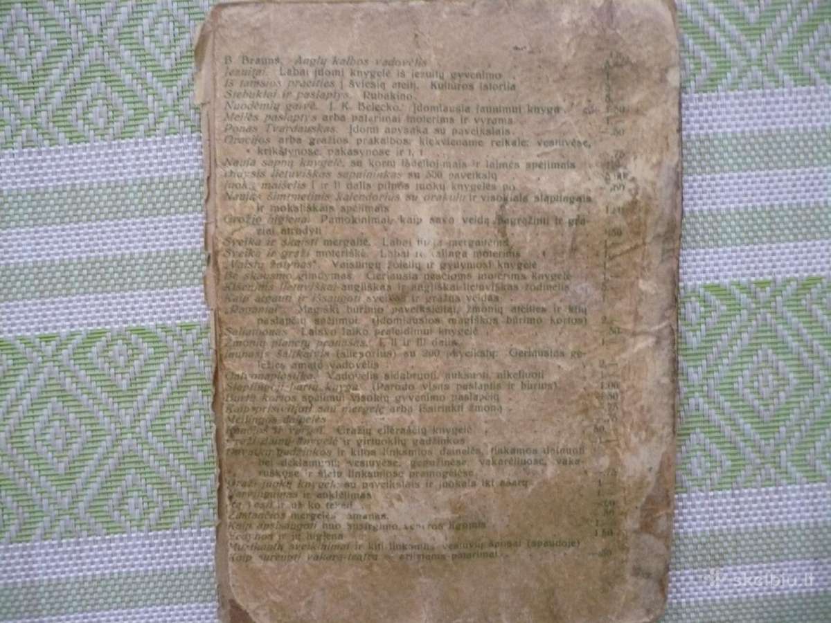 Gėlių ir varsų reiškumu knygelė. 1925m - nuotraukos Nr. 5