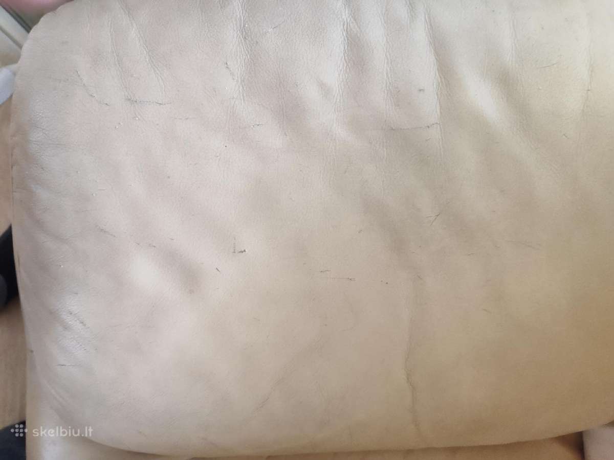 Naudota odine sofa - nuotraukos Nr. 3