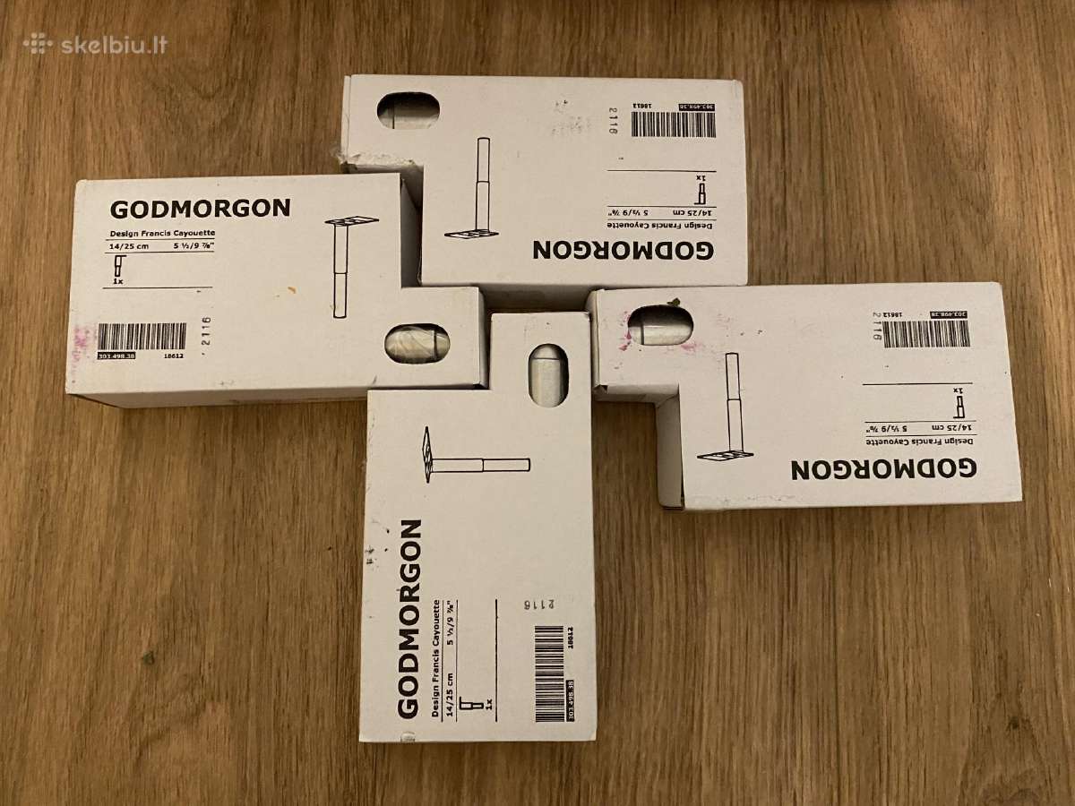 Godmorgon Ikea atsarginės rankenėlės, 4 vienetai