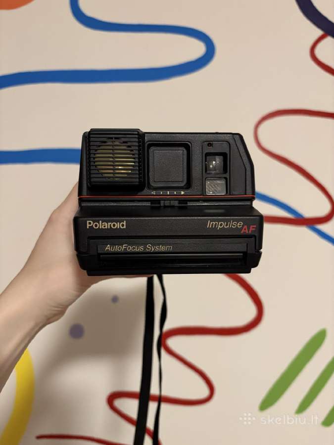 Momentinės fotoaparatas „Polaroid Impulse Af“