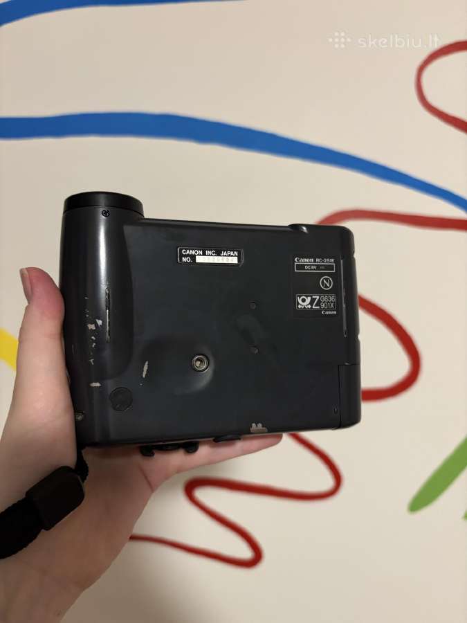 Canon Ion RC-251 vintažinė kamera - nuotraukos Nr. 5