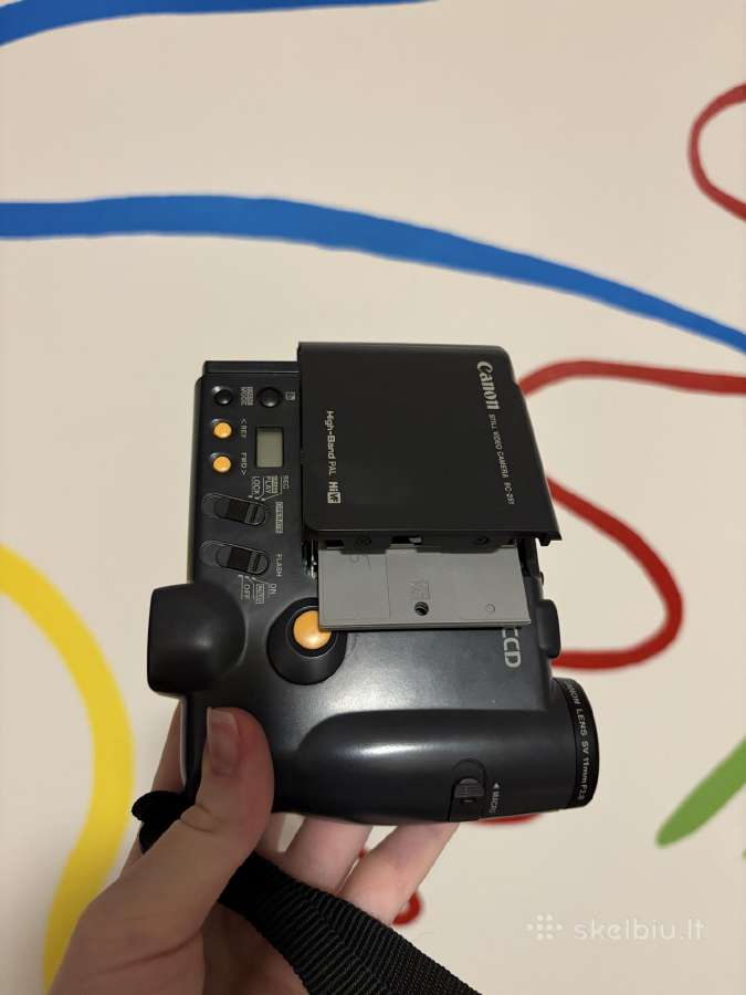 Canon Ion RC-251 vintažinė kamera - nuotraukos Nr. 7