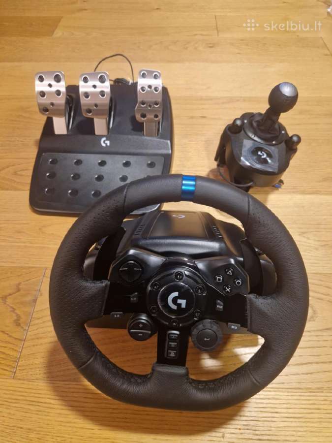 Žaidimų vairo su Rėmu Logitech G923 (ps/pc) nuoma - nuotraukos Nr. 4