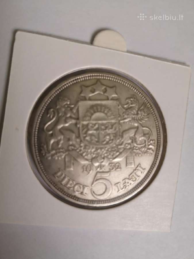 5 latai Milda 1932 - nuotraukos Nr. 2