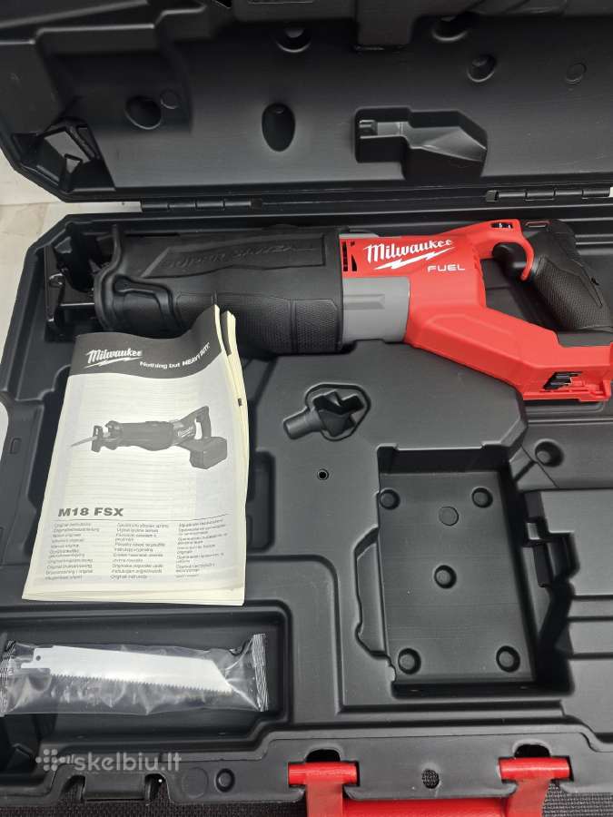 Milwaukee tiesinis pjuklas Fsx Fsz Bsx Fhz ir kiti - nuotraukos Nr. 20